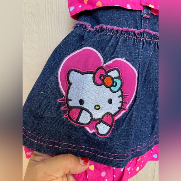 Y2K hello kitty deadstock dress size 4t and 6 - Picture 2 of 6